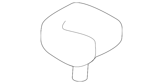 T2R2260 Деталь BELT MOLDING CLIP, RIGHT