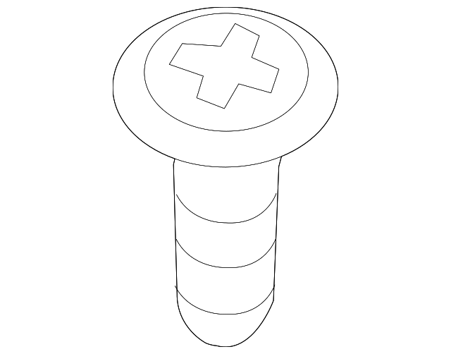 986064 Деталь AIR CLEANER ASSY SCREW