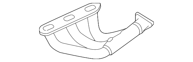 996-111-101-93 Деталь EXHAUST MANIFOLD, LEFT