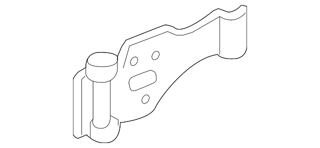 996-111-227-02 Деталь MUFFLER BRACKET, LEFT