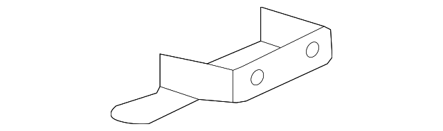 996-111-117-90 Деталь INNER SUPPORT RETAINER, LEFT