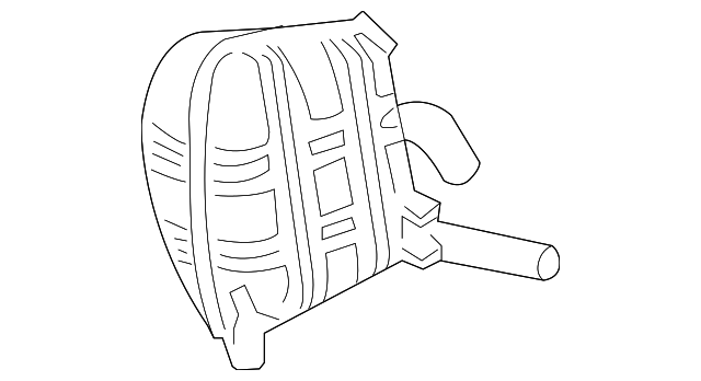 996-111-121-91 Деталь MUFFLER, RIGHT