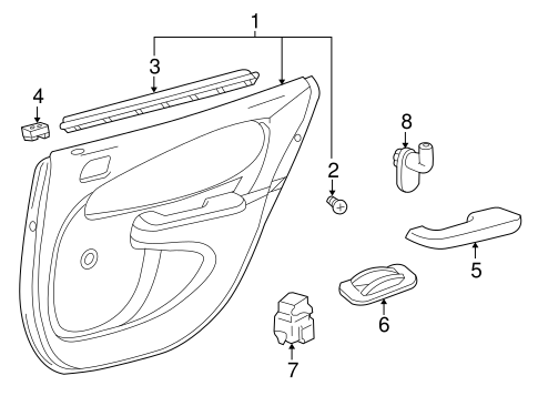 ELECTRICAL/SWITCHES for 1998 Toyota Corolla #1