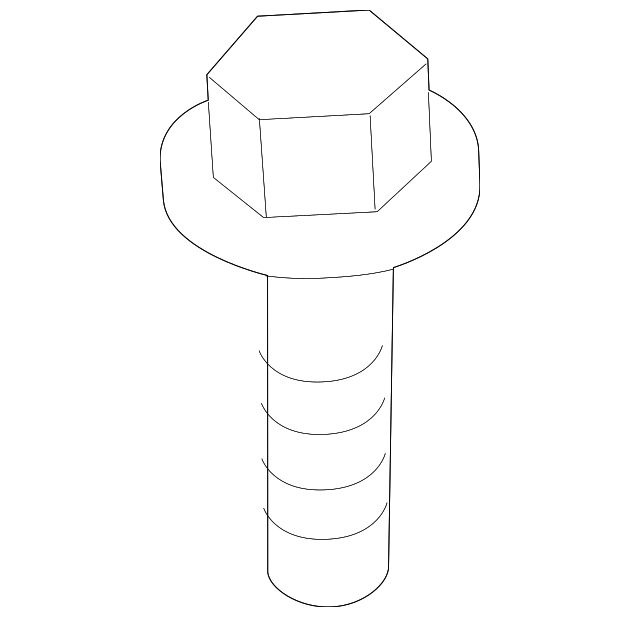 30640918 Деталь FRONT MOUNT BOLT