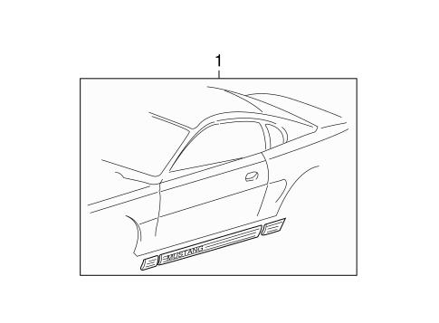 Mustang STRIPE TAPE