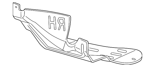 XR88841 Деталь LOWER SHIELD