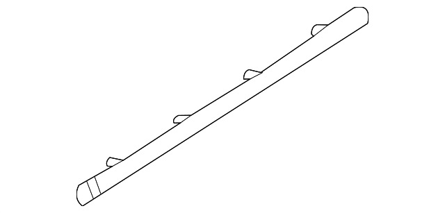 12841624 Деталь BODY SIDE MLDG, RIGHT