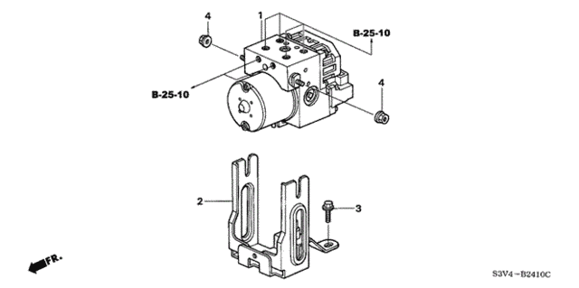 ABS Modulator ('01-'02) for 2001 Acura MDX #0