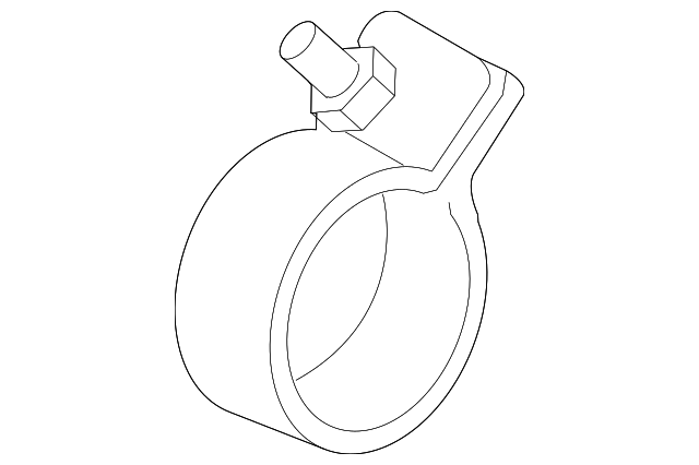 C2S4269 Деталь MUFFLER CLAMP