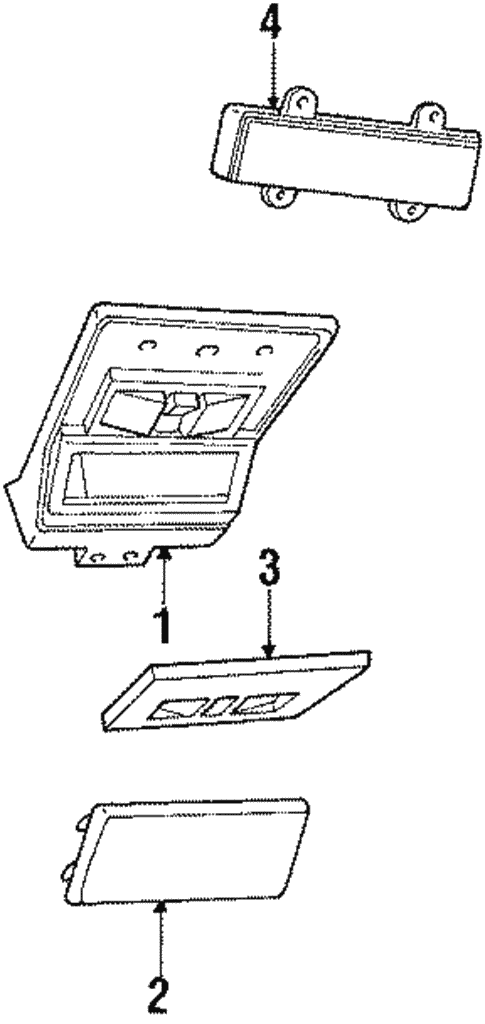 Overhead for 1990 Ford Probe #0
