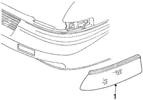 Silhouette SIDE MARKER LAMPS