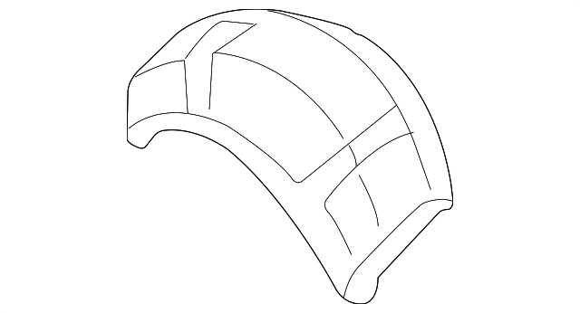 F37Z-9927886-A WHEELHOUSE, RIGHT