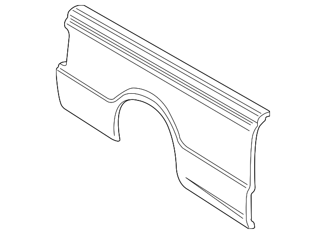 F87Z9927840FA SIDE PANEL, RIGHT