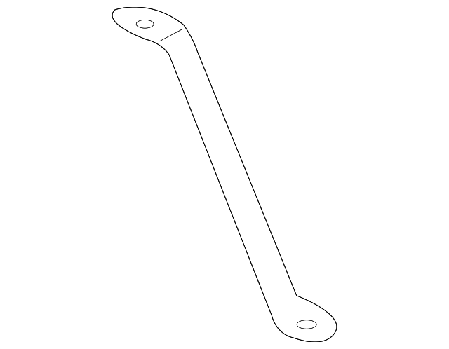 F37Z-9928260-A FRONT BRACE, LEFT