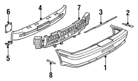 SW1 BUMPER & COMPONENTS - REAR