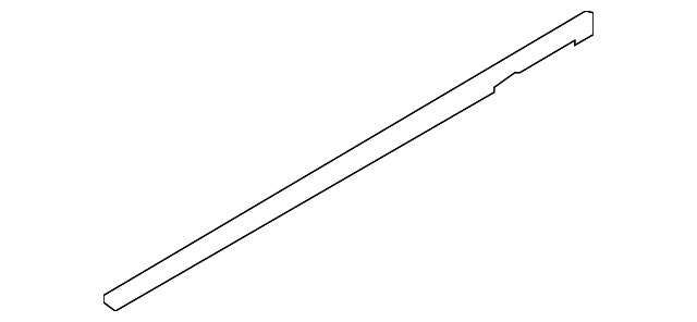 970-537-155-02-041 BELT MOLDING, LEFT