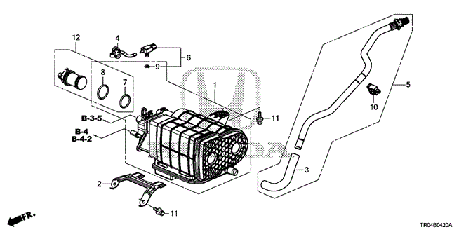 Electrical/Exhaust/Heater/Fuel/Canister (KA/KC/KL) for 2012 Honda CIVIC SEDAN #1