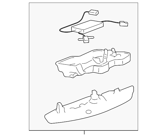 4W1Z54519A70DAB Деталь OVERHEAD CONSOLE