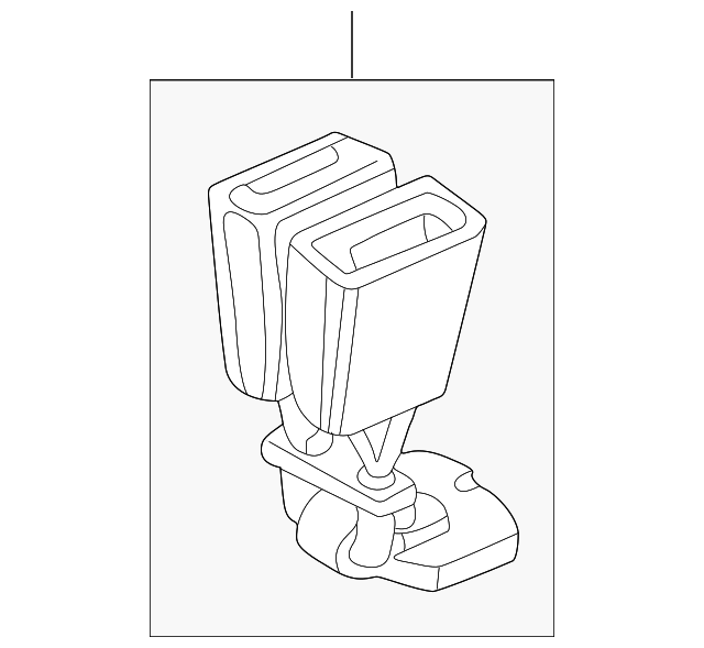 HJE7090ACLEG Деталь BUCKLE