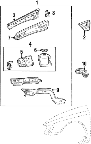 Continental STRUCTURAL COMPONENTS & RAILS