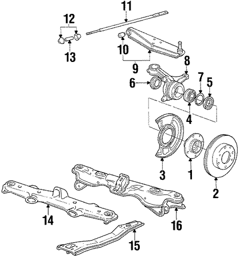 1987 Honda ACCORD SEDAN LX Disk, Front Brake - (45251SE0010) 1987 Honda ACCORD SEDAN LX Disk, Front Brake - (45251SE0010)