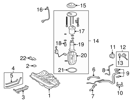 ELECTRICAL/SENDERS for 2014 Toyota Venza #1