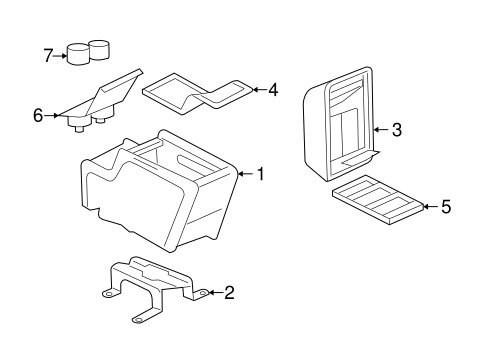 Aviator REAR CONSOLE
