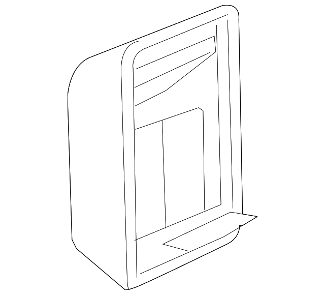 2C5Z7806024BAA Деталь STORAGE COMPART