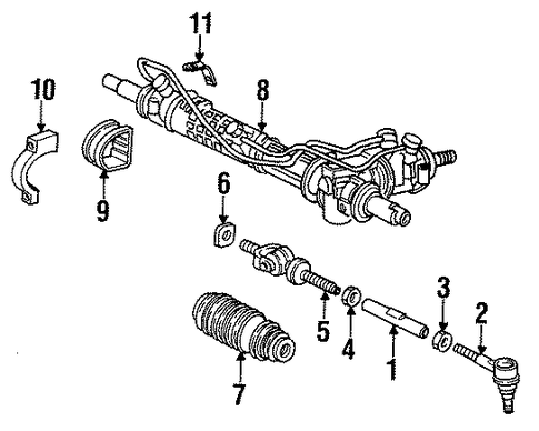 911 STEERING GEAR & LINKAGE 2
