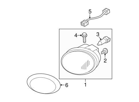 Fog Lamps for 2004 Nissan Murano #0