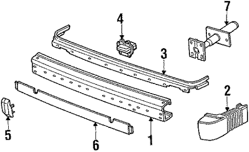 Tempo BUMPER & COMPONENTS - REAR