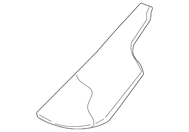 9132548 Деталь FLOOR COVER, LEFT