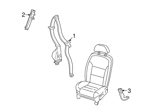Freestyle FRONT SEAT BELTS