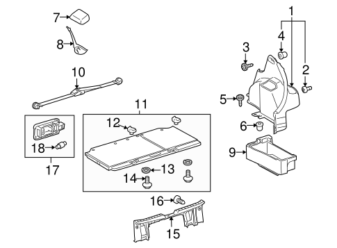 BODY/INTERIOR TRIM - REAR BODY for 2009 Toyota Yaris #2
