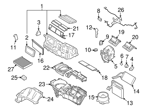 Fusion BLOWER MOTOR & FAN