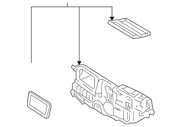 AE5Z-19C974-A Деталь EVAPORATOR CASE