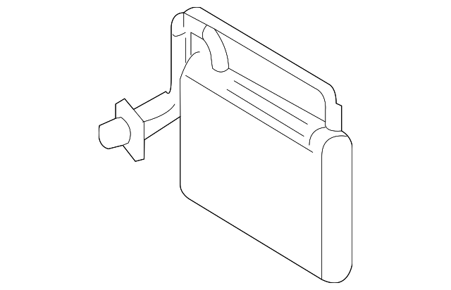 AH6Z-19860-A Деталь EVAPORATOR CORE
