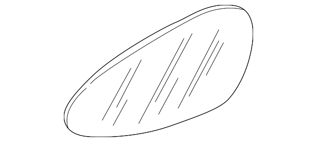 996-731-035-02 Деталь GLASS, LEFT