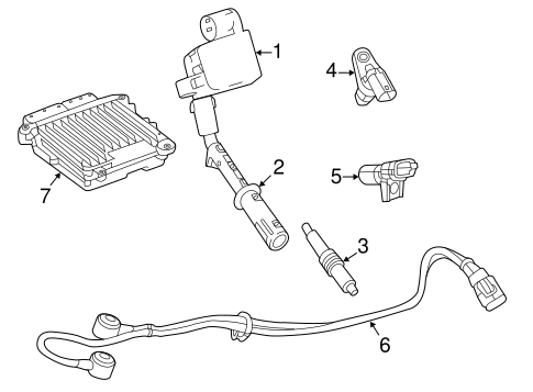 Ignition System for 2015 Mercedes-Benz S 63 AMG® #1