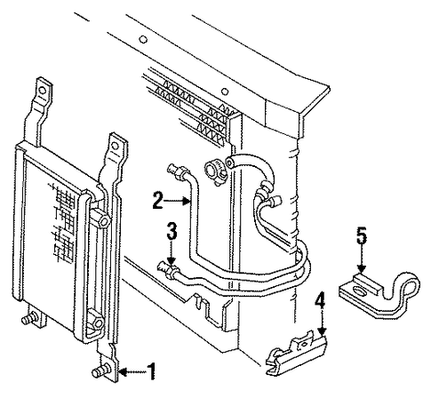 Lumina TRANS OIL COOLER