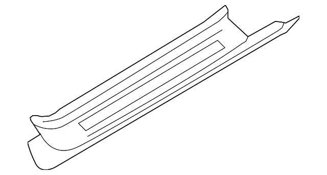 31323196 Деталь SILL PLATE, LEFT