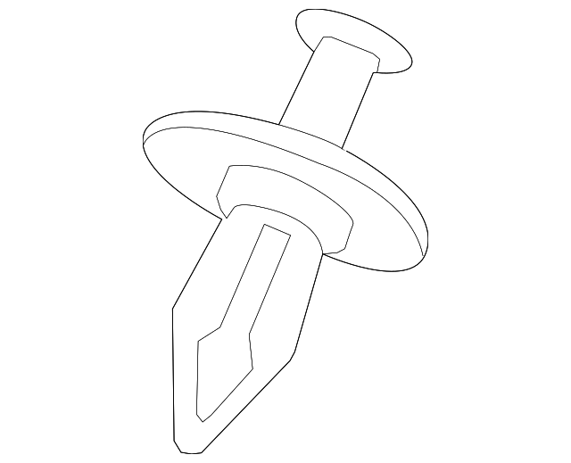 30741275 Деталь ROCKER MOLDING RIVET, RIGHT