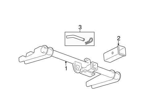 Silverado 2500 HD TRAILER HITCH COMPONENTS