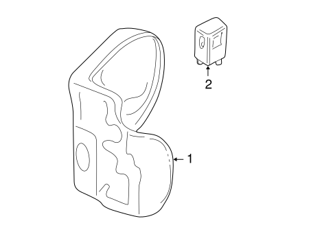 Electrical/Horn for 2005 Buick LeSabre #1