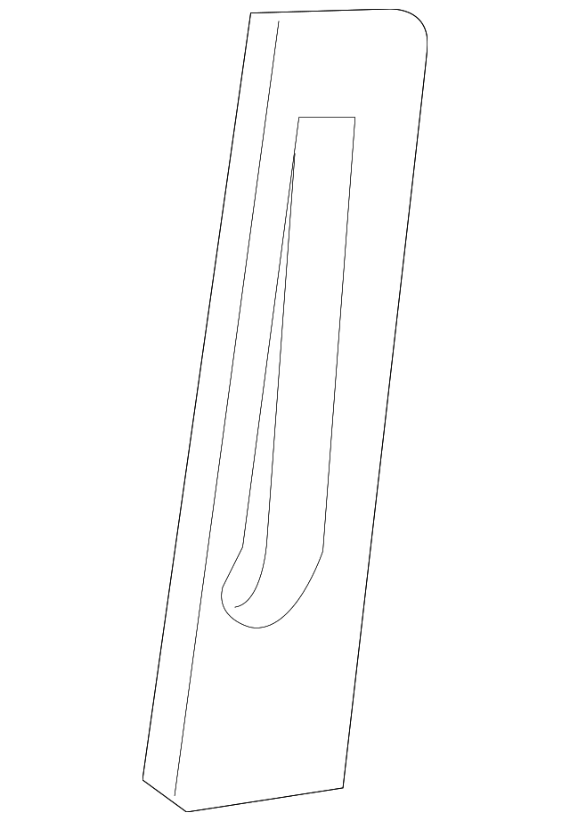 4F2Z-1760262-AAA Деталь COVER, LEFT