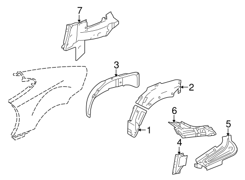 XKR INNER STRUCTURE