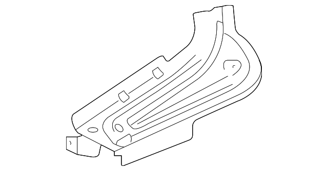 C2P5841 Деталь INNER REINF, RIGHT