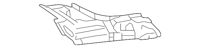 C2P17622 Деталь GUTTER, LEFT