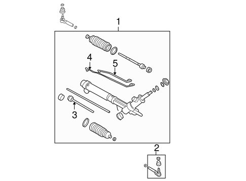 Canyon STEERING GEAR & LINKAGE 2