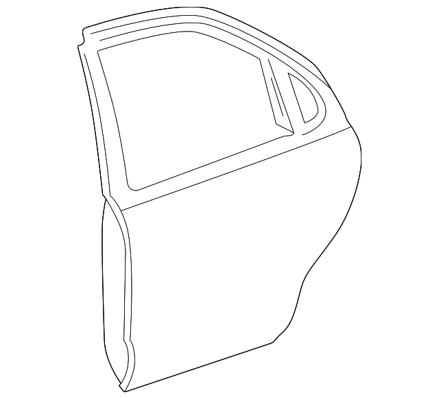 5S4Z-5424630-BA Деталь DOOR SHELL, RIGHT